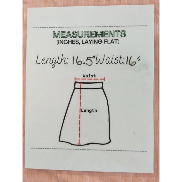 Offline by Aerie OG Groove Lettuce Hem Skirt Coral XL NWT - Picture 7 of 9